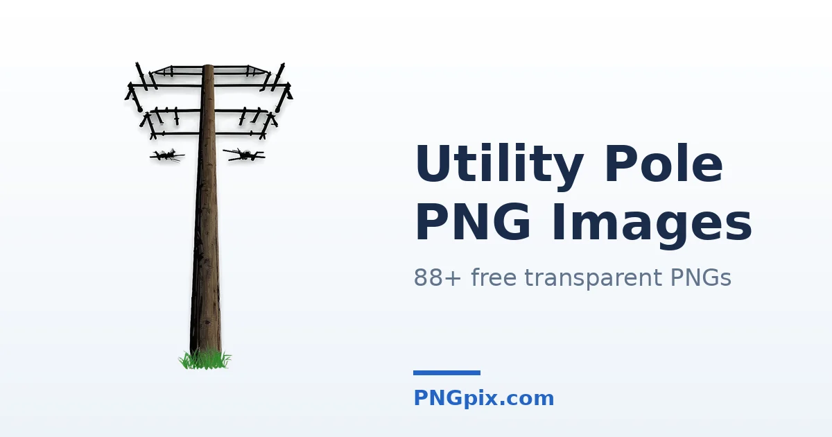 Utility Pole PNG images