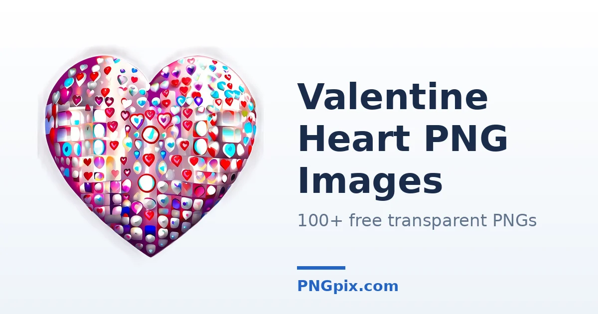 Valentine Heart PNG images