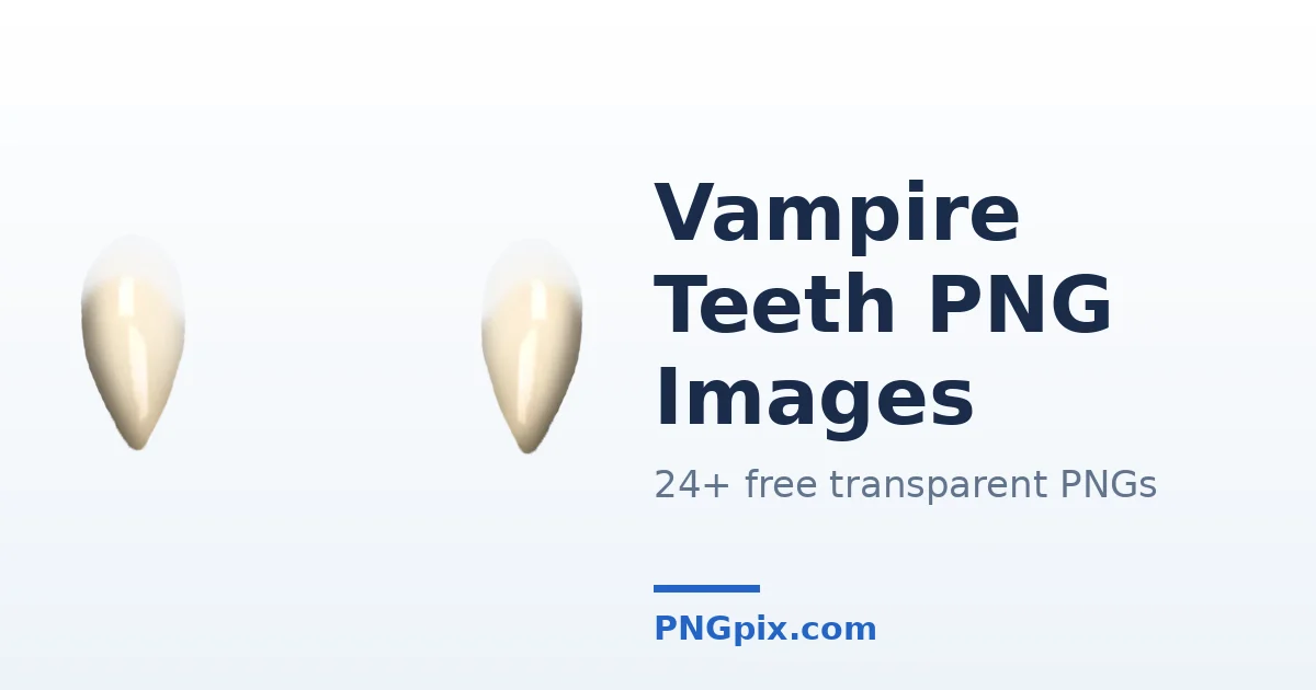 Vampire Teeth PNG images