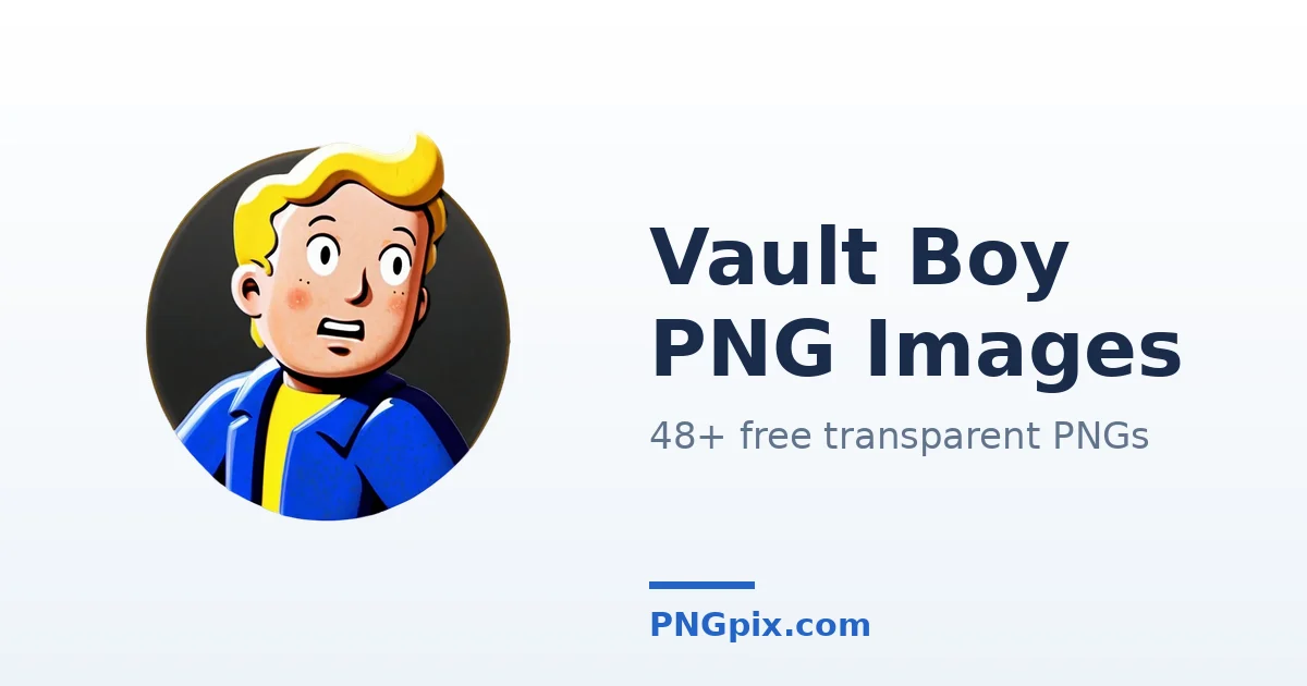 Vault Boy PNG images