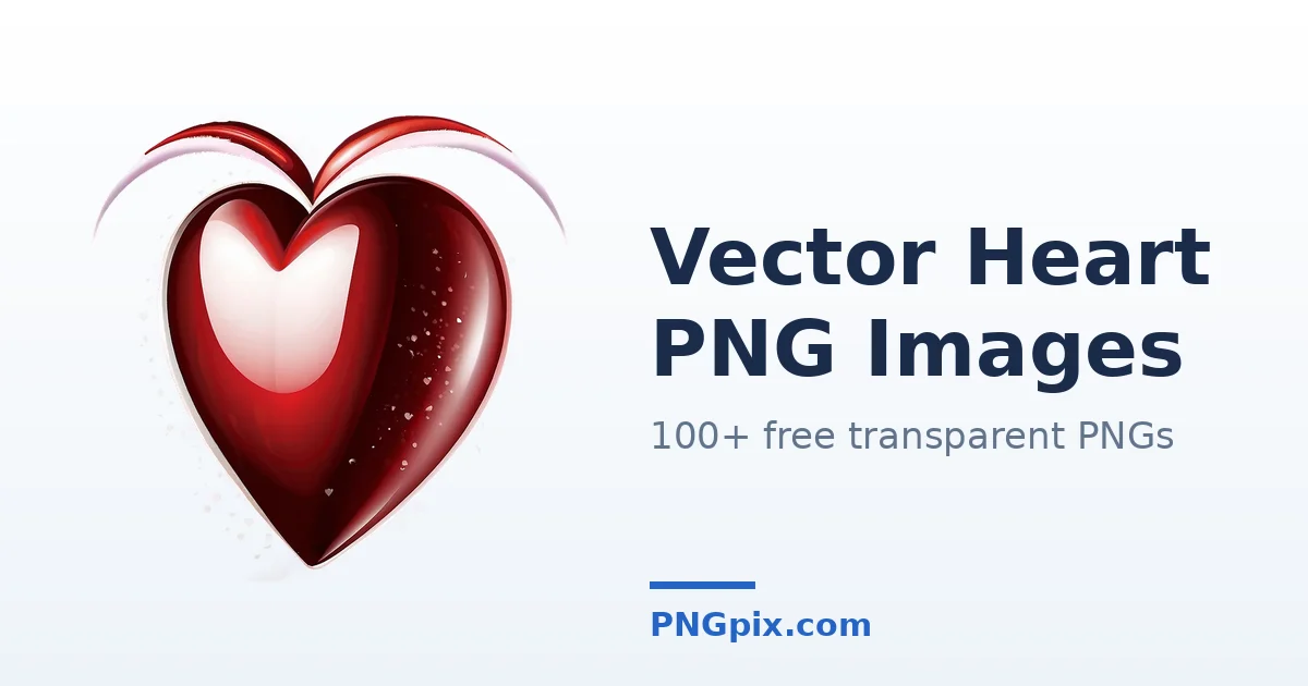Vector Heart PNG images