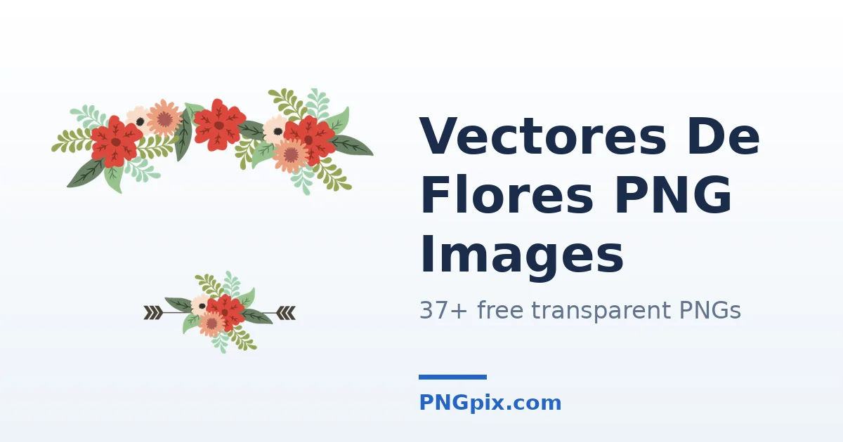 Vectores De Flores PNG images