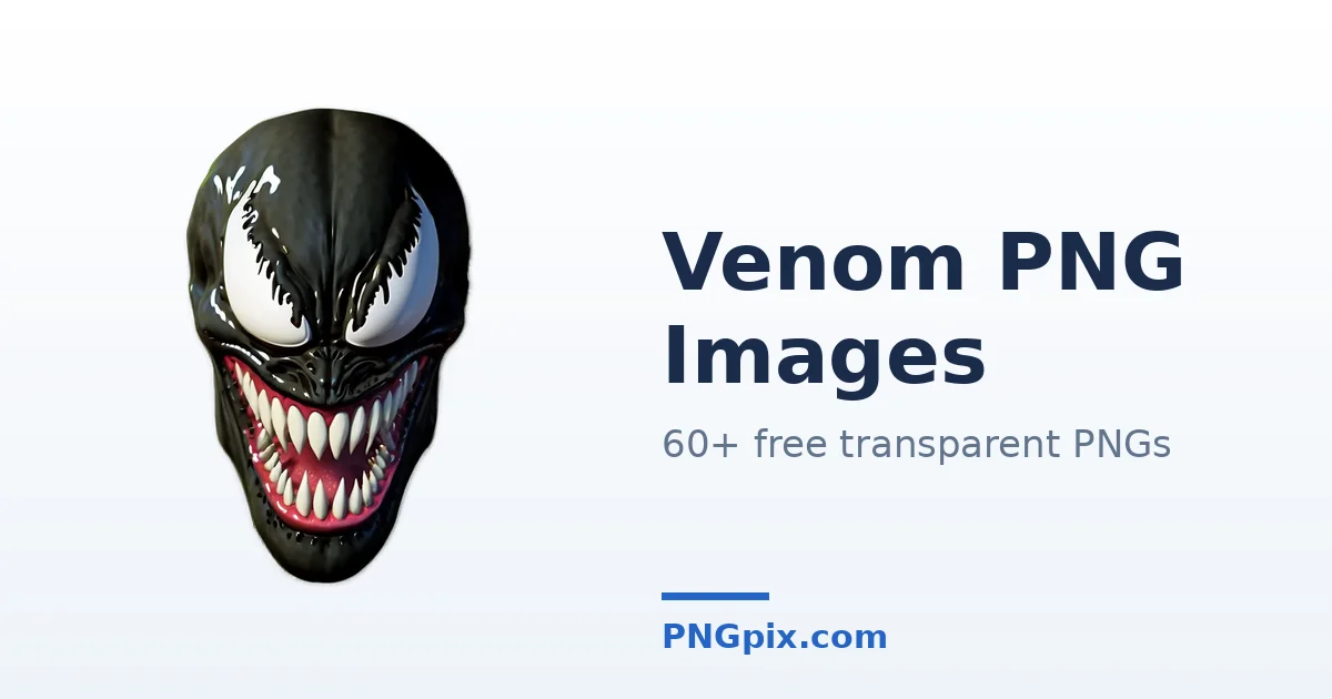 Venom PNG images