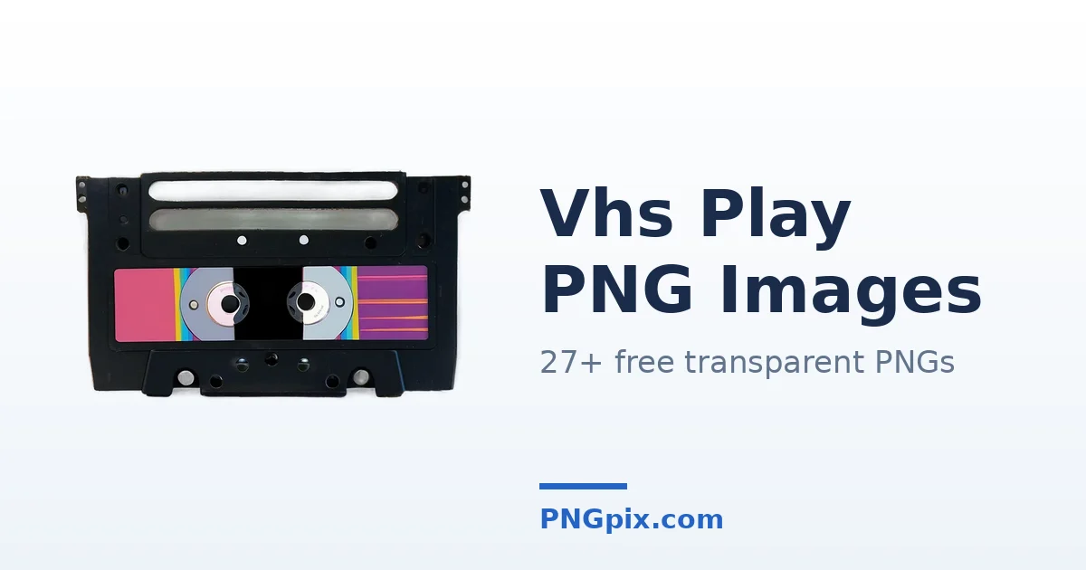 Vhs Play PNG images