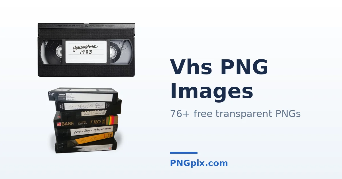 Vhs PNG images