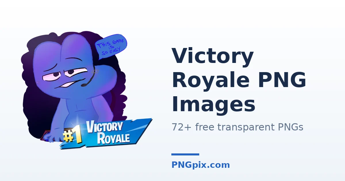 Victory Royale PNG images