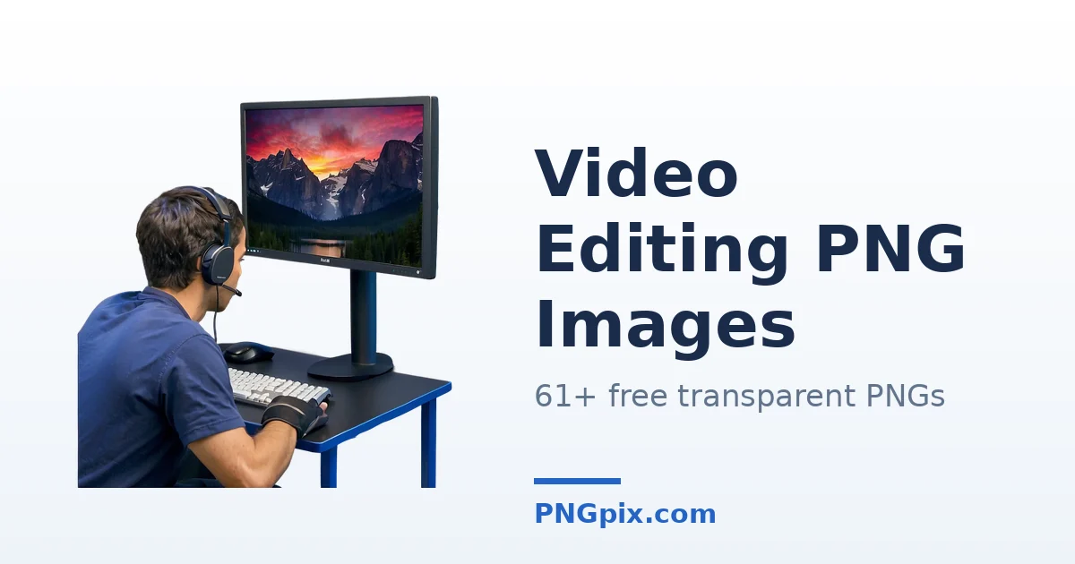 Video Editing PNG images