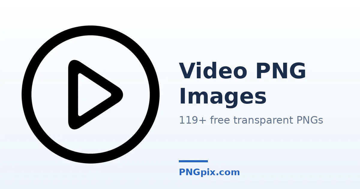 Video PNG images
