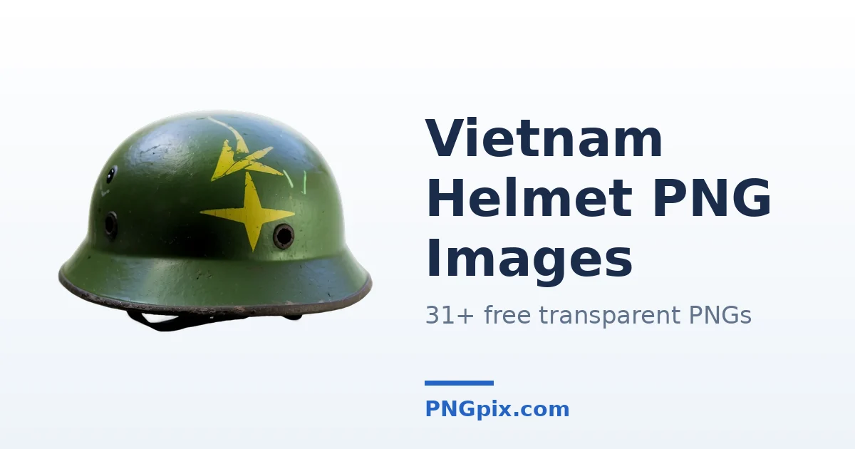 Vietnam Helmet PNG images