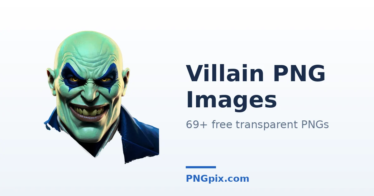 Villain PNG images