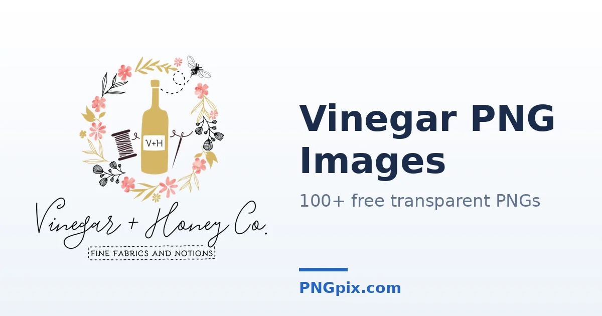 Vinegar PNG images