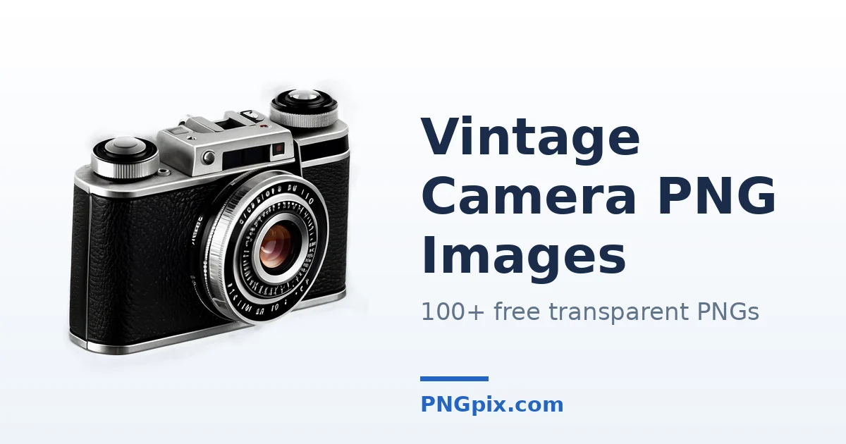 Vintage Camera PNG images