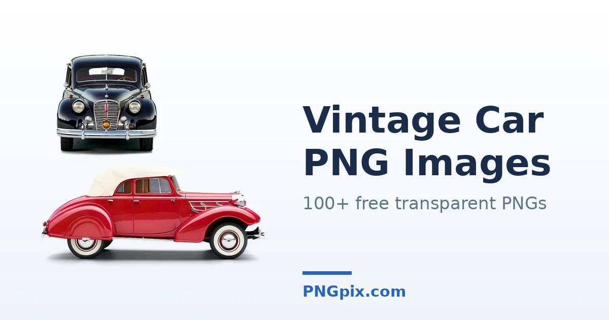 Vintage Car PNG images