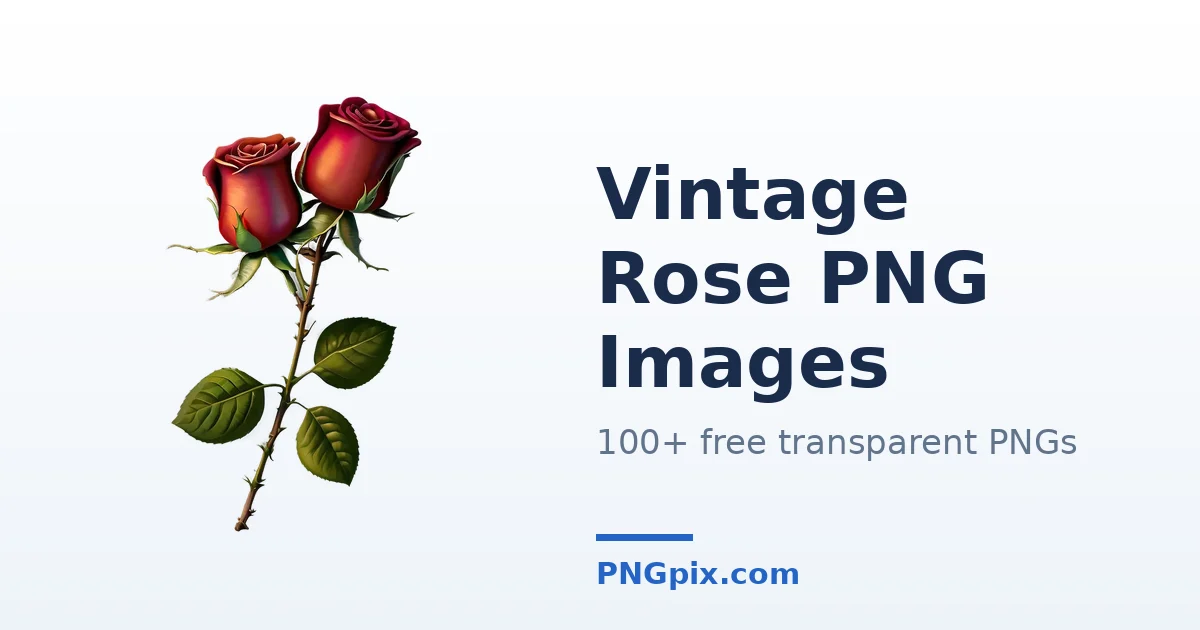 Vintage Rose PNG images