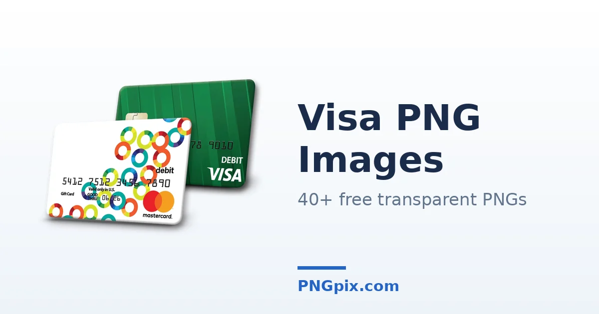 Visa PNG images