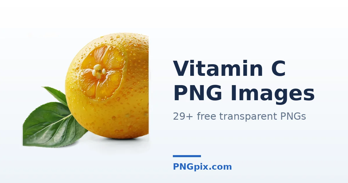 Vitamin C PNG images