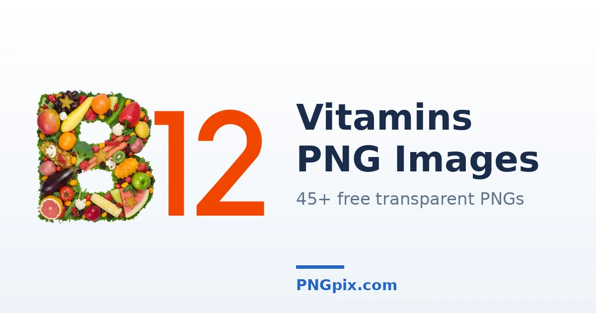 Vitamins PNG images