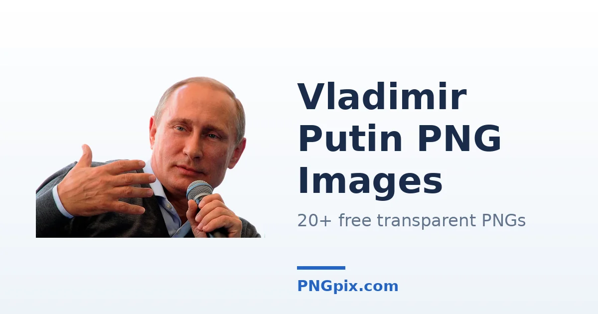 Vladimir Putin PNG images