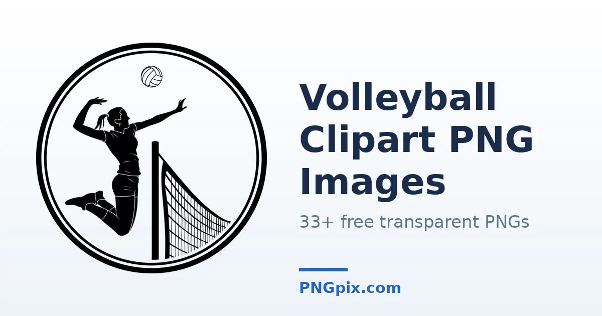Volleyball Clipart PNG images