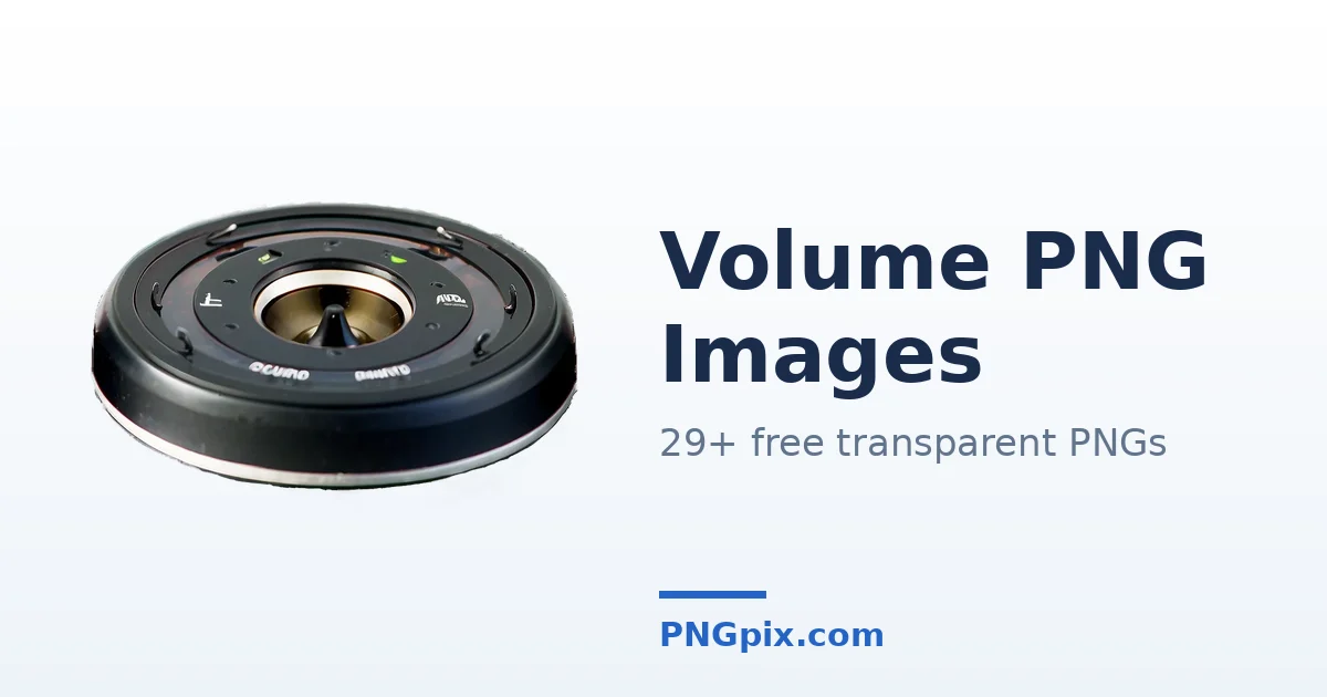 Volume PNG images