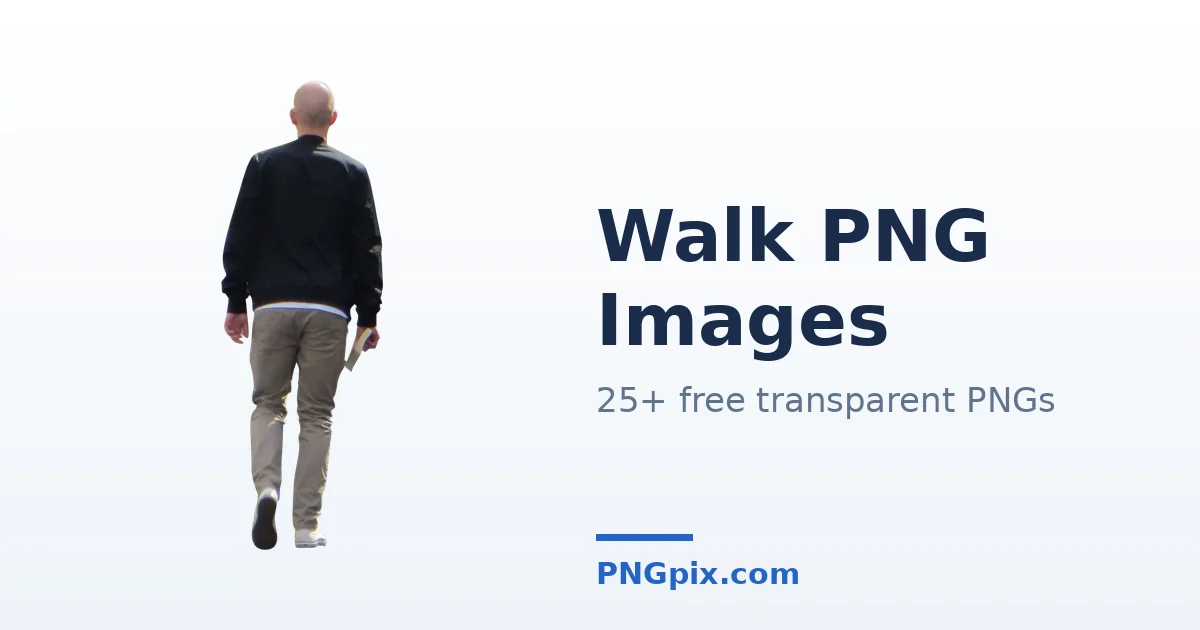 Walk PNG images