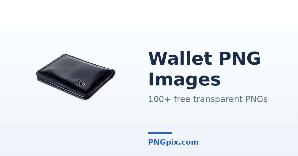 Wallet PNG images