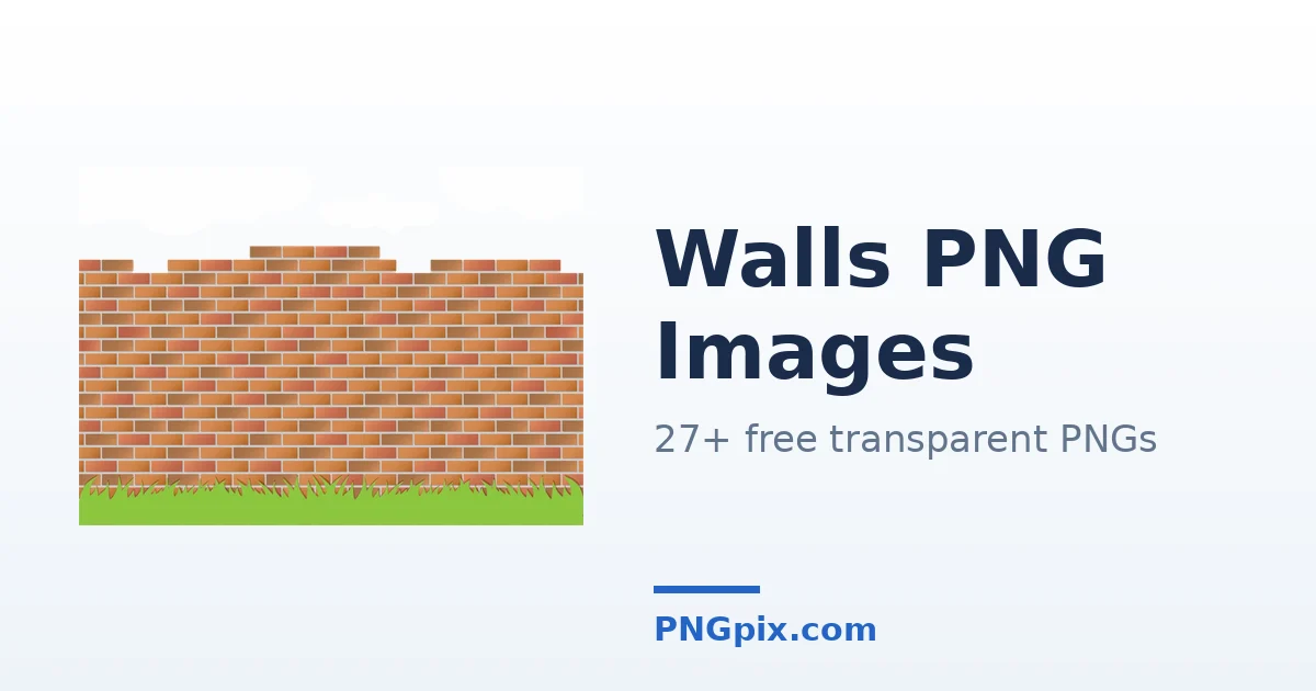Walls PNG images