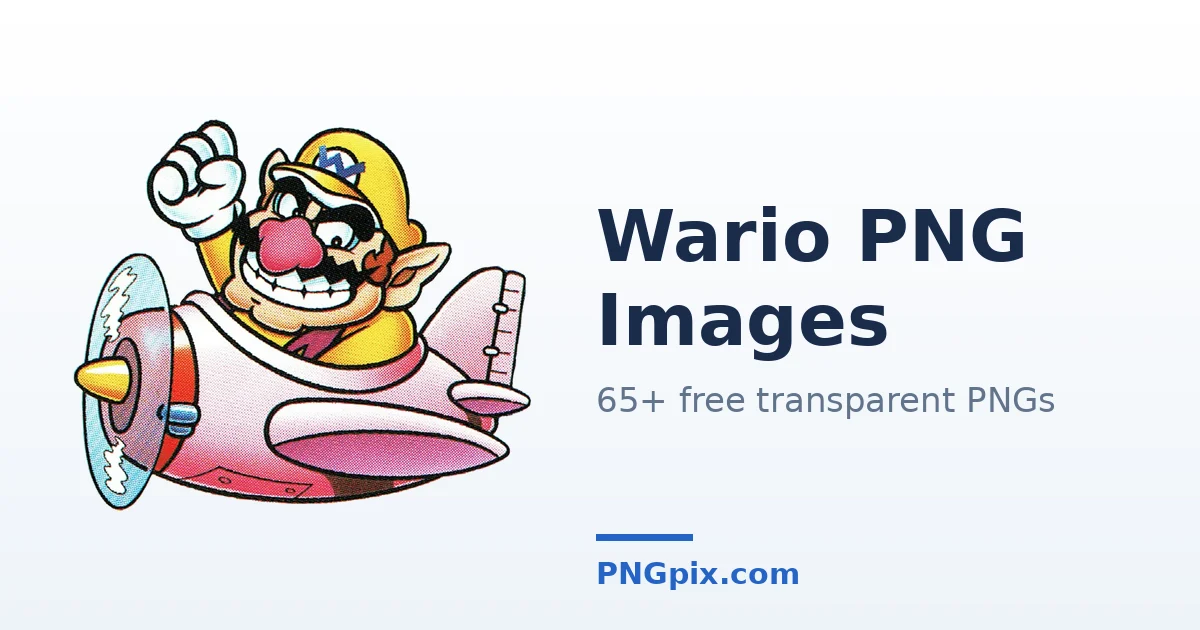 Wario PNG images