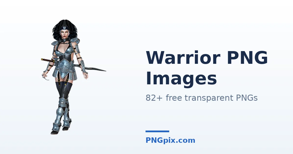 Warrior PNG images