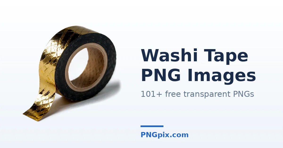 Washi Tape PNG images