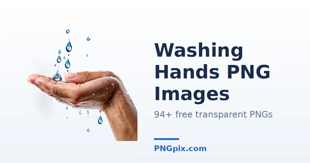 Washing Hands PNG images