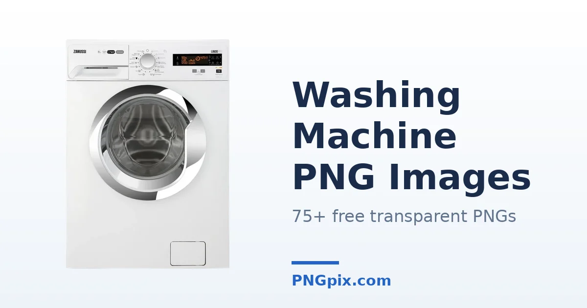 Washing Machine PNG images