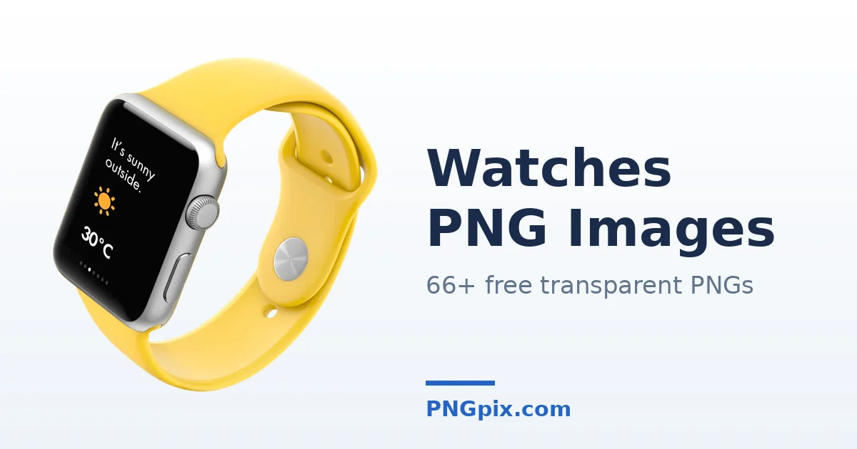 Watches PNG images