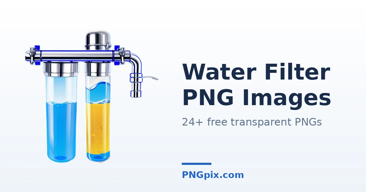 Water Filter PNG images