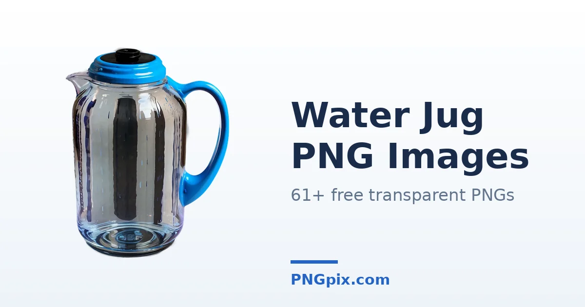 Water Jug PNG images