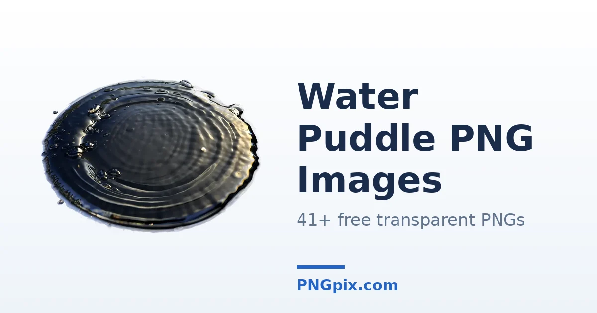 Water Puddle PNG images