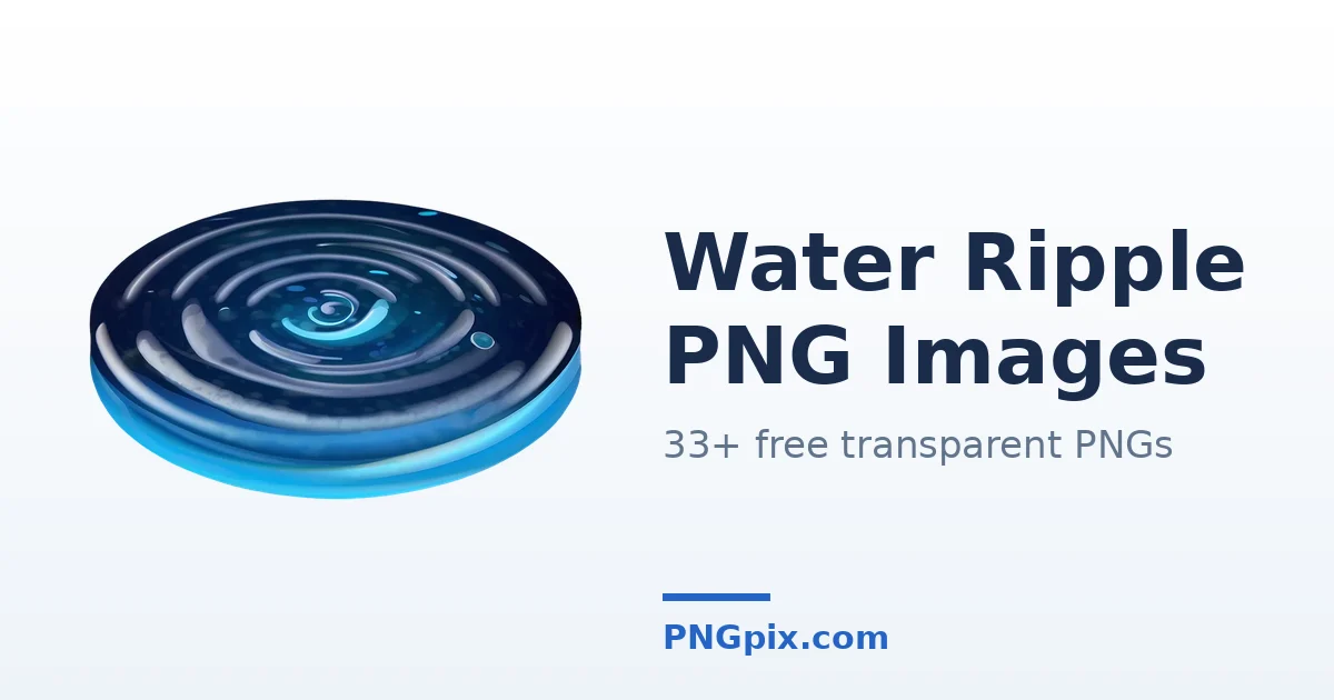 Water Ripple PNG images