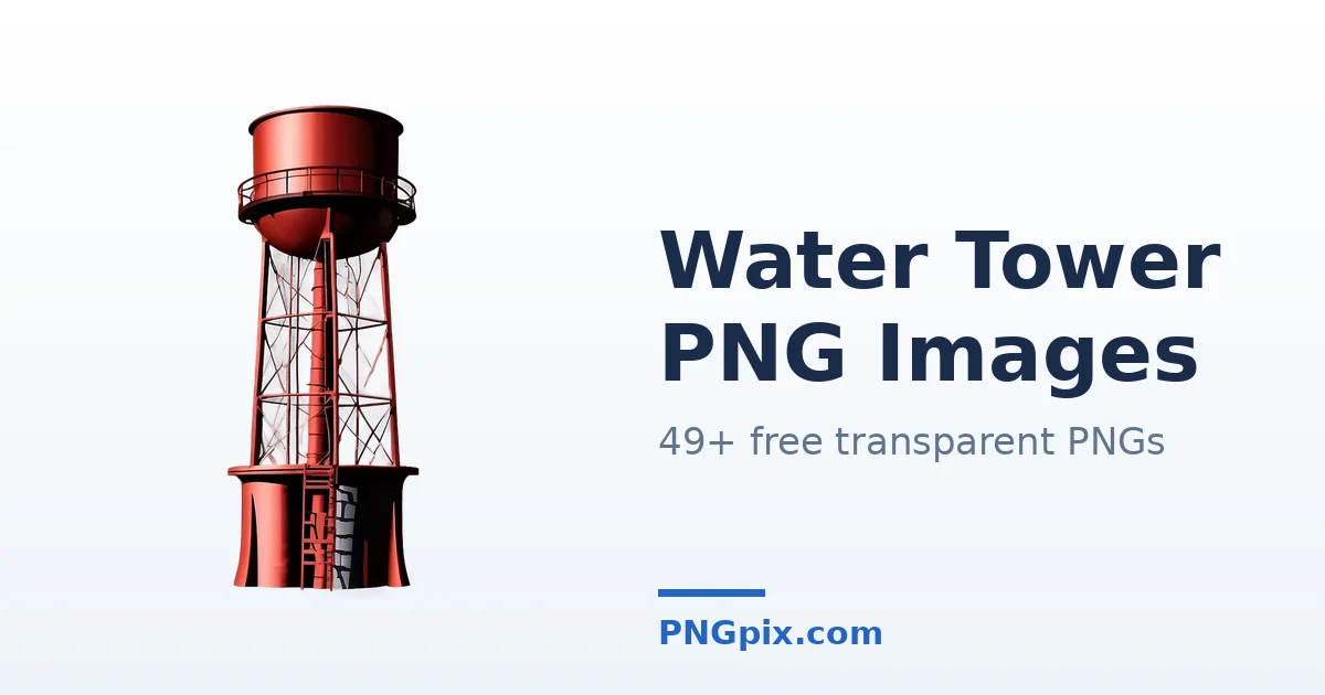 Water Tower PNG images