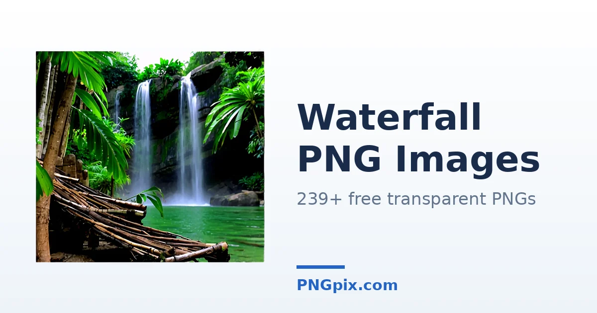 Waterfall PNG images