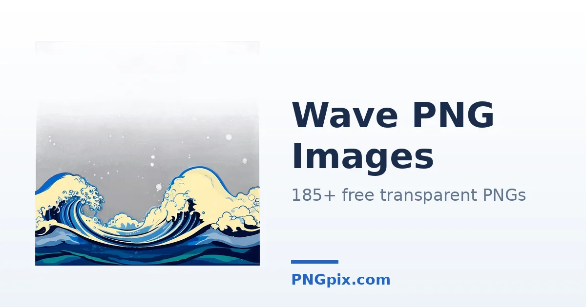 Wave PNG images