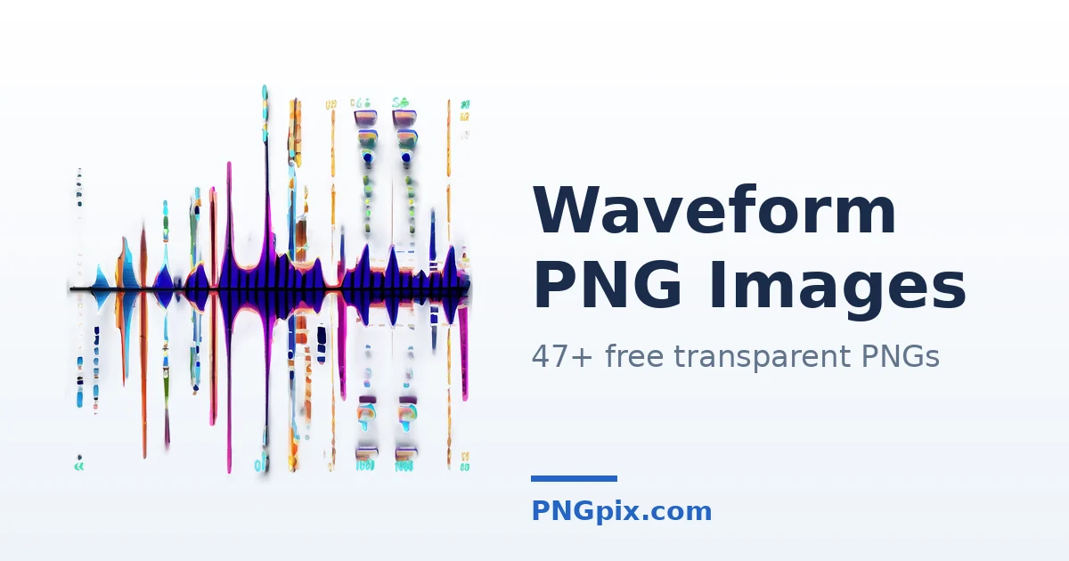 Waveform PNG images