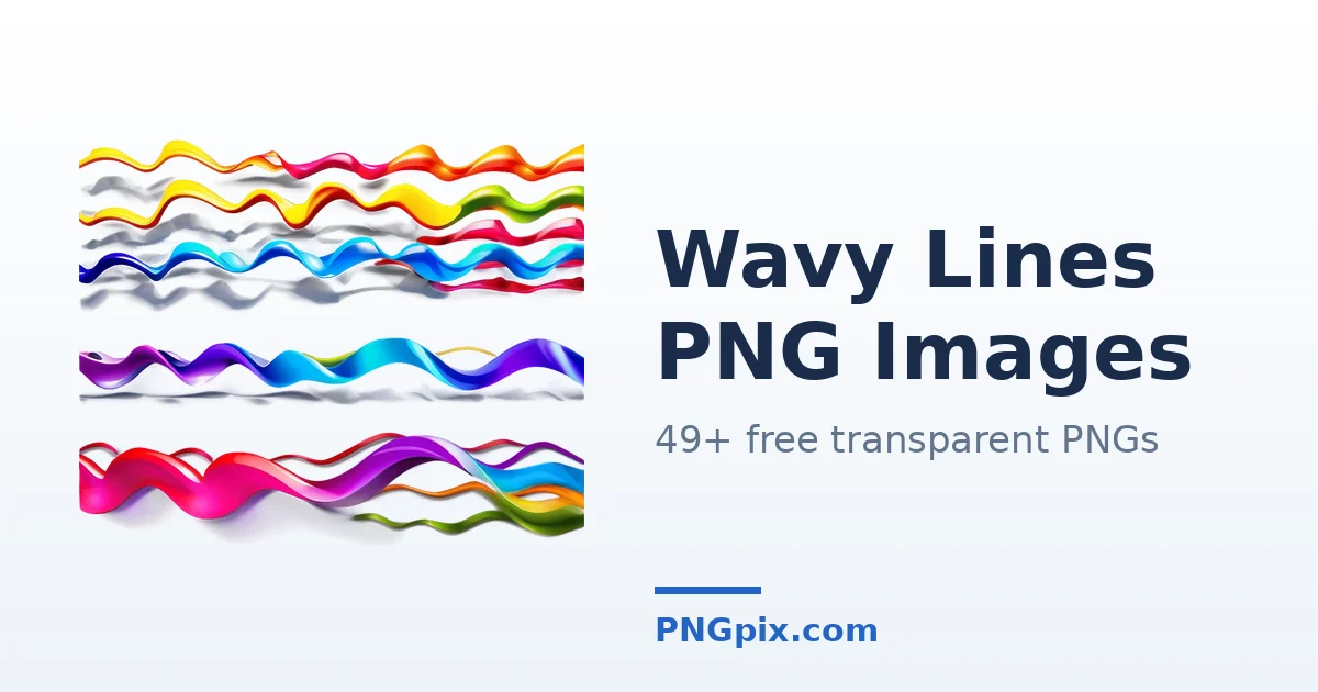 Wavy Lines PNG images