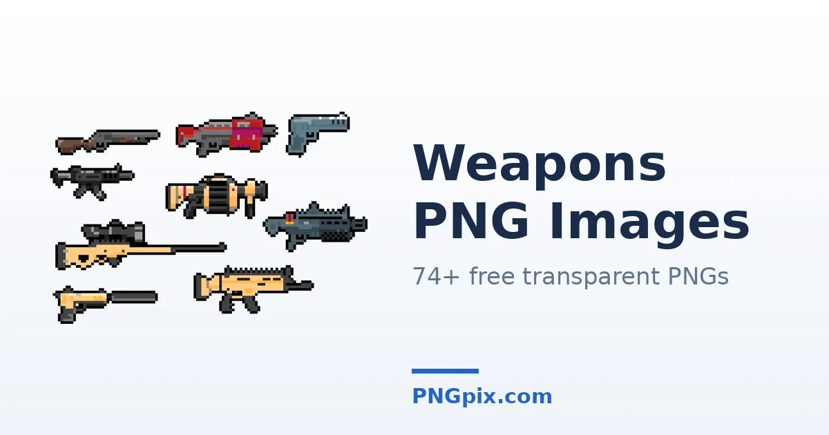 Weapons PNG images