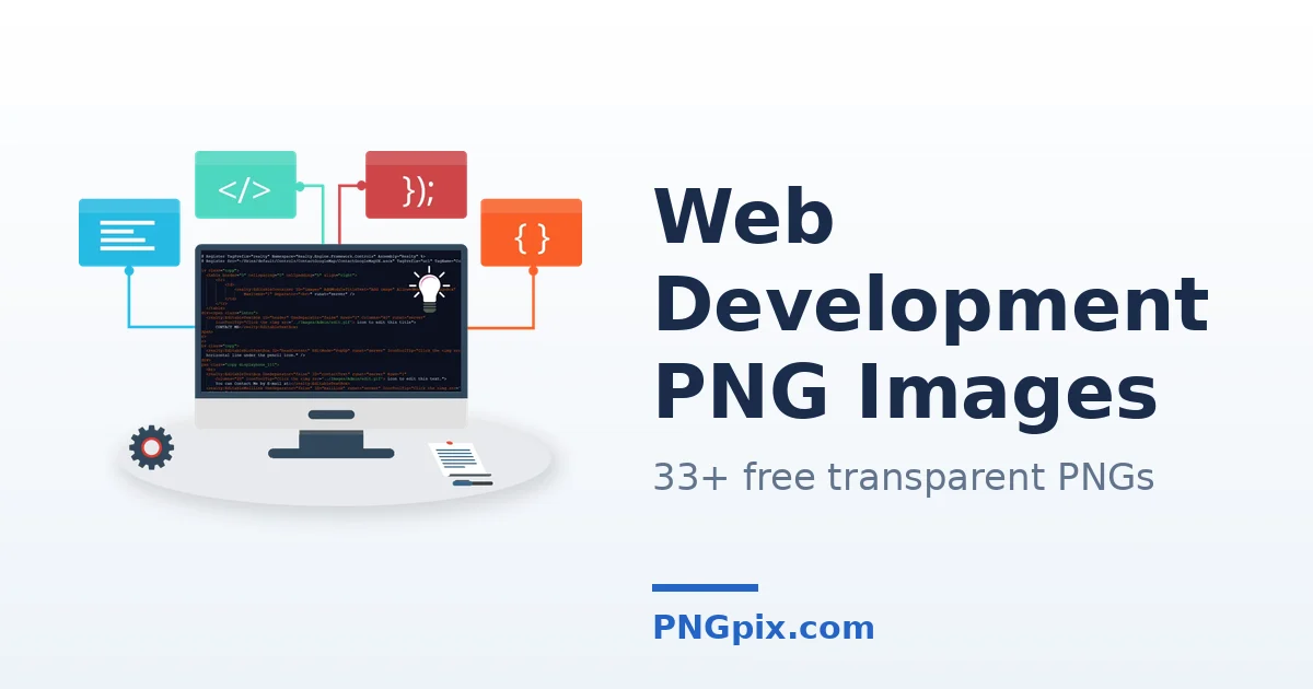 Web Development PNG images