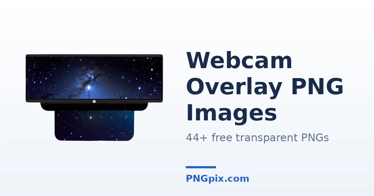 Webcam Overlay PNG images