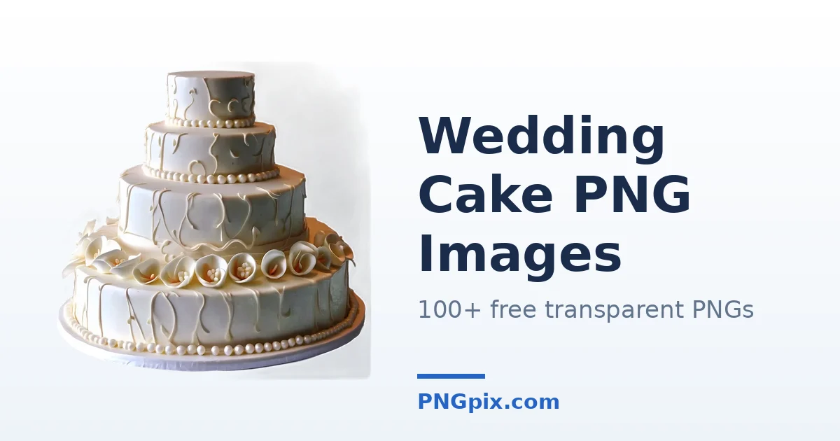Wedding Cake PNG images