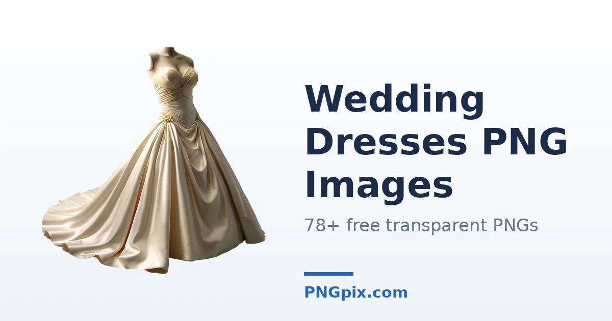 Wedding Dresses PNG images