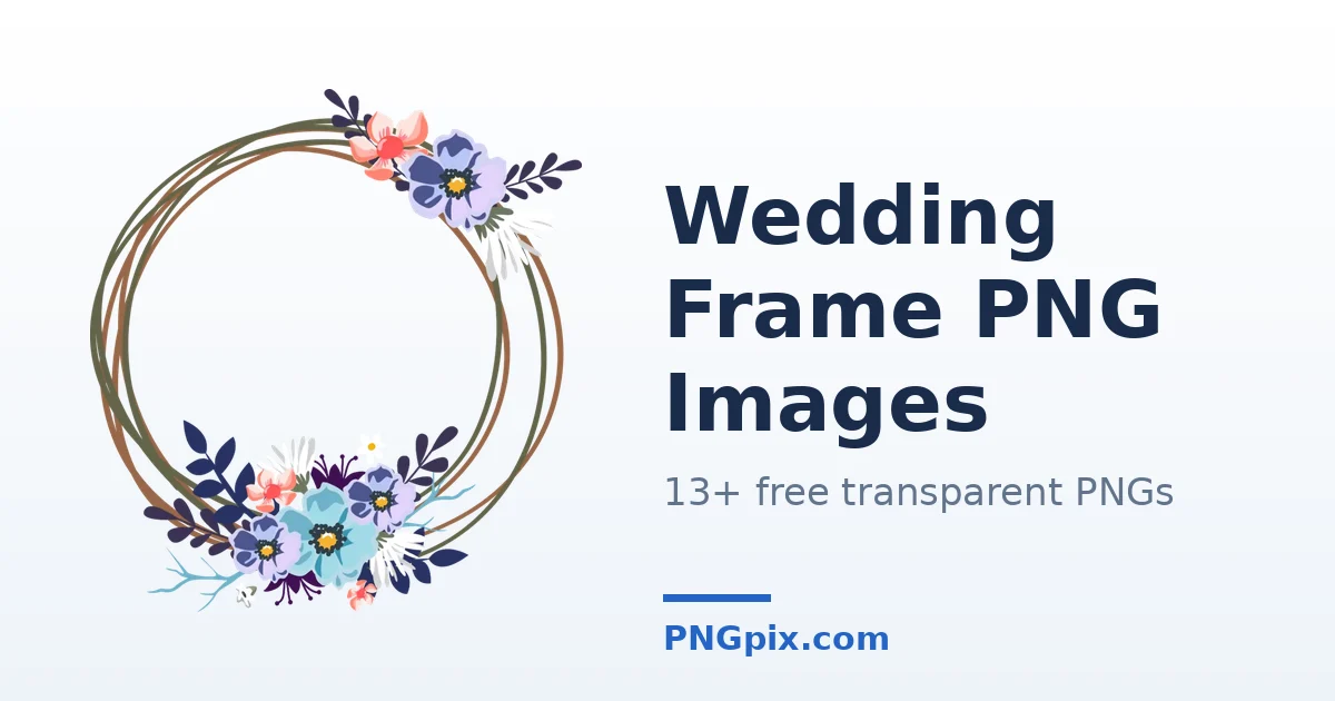 Wedding Frame PNG images