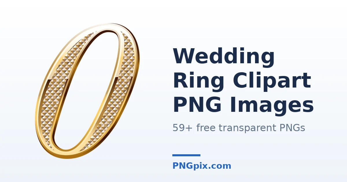 Wedding Ring Clipart PNG images