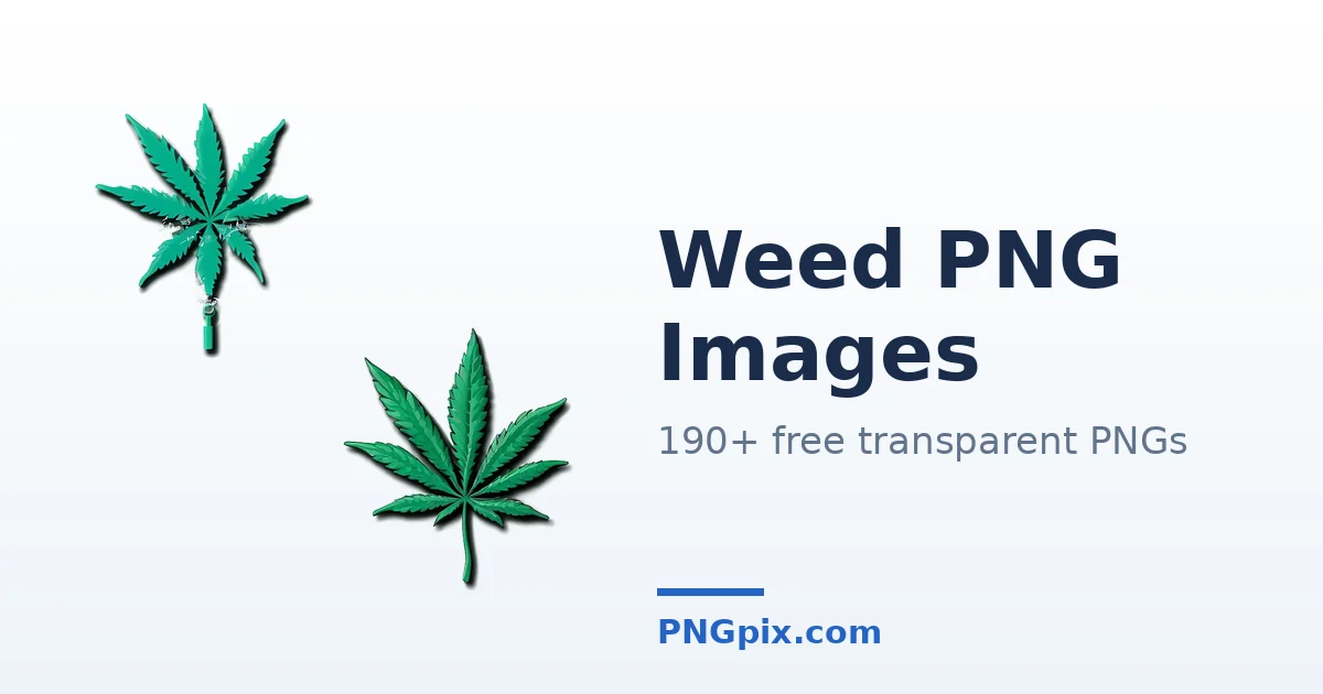Weed PNG images